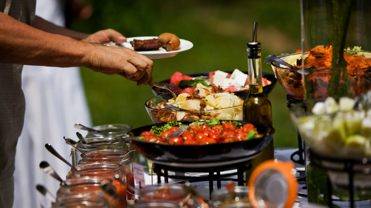 hire a caterer