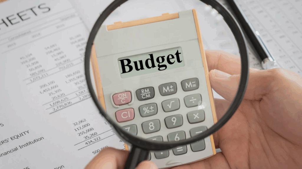 setting up budget for catering event