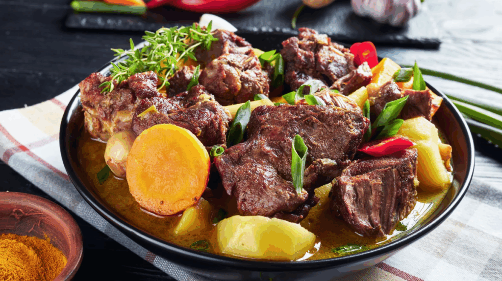 where to try authentic Jamaican curry goat