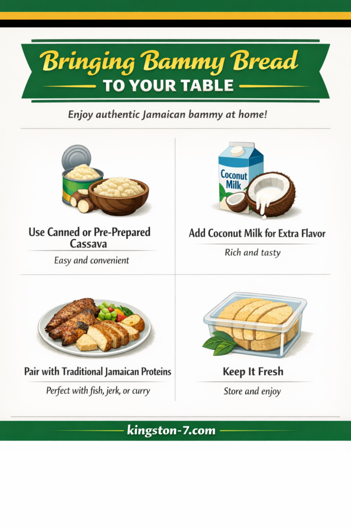 Bringing Bammy Bread to Your Table