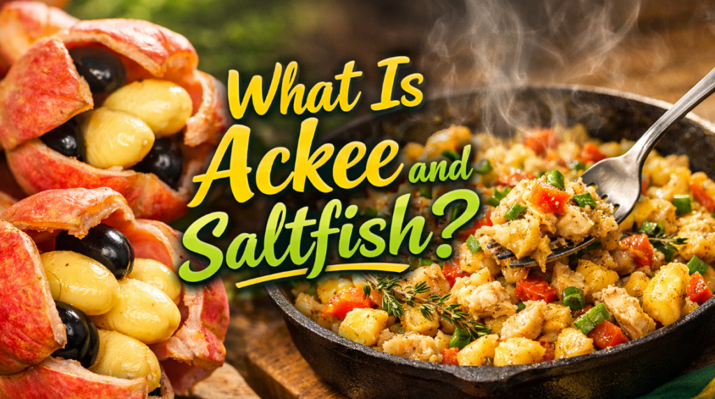 what is ackee and saltfish