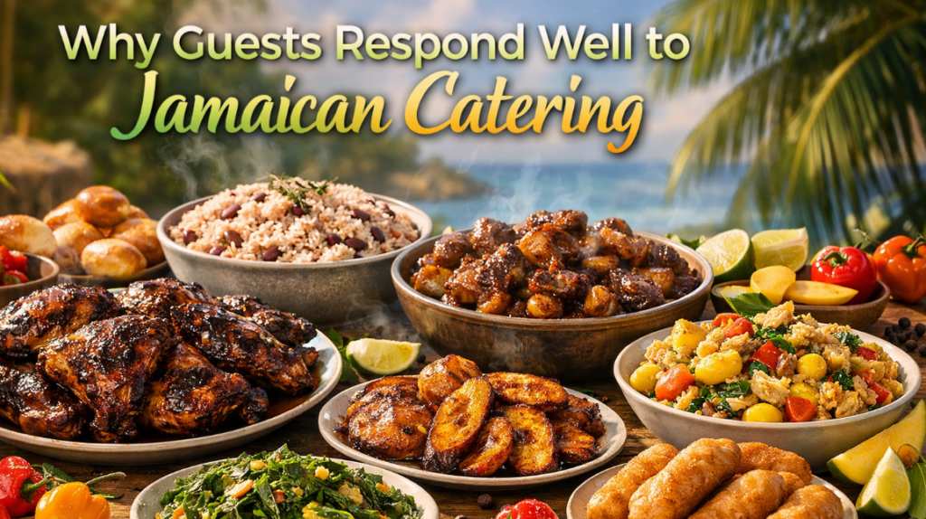 why guests respond well to jamaican catering