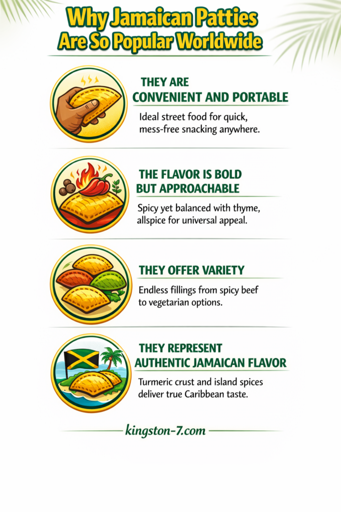 why jamaican patties are so popular worldwide