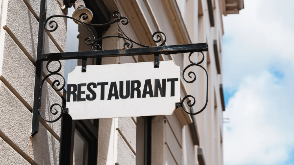 being comfortable with the restaurant
