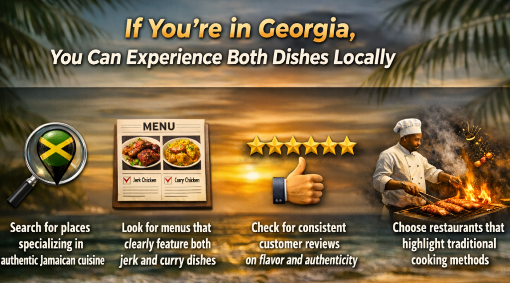 if you’re in Georgia, you can experience both dishes locally