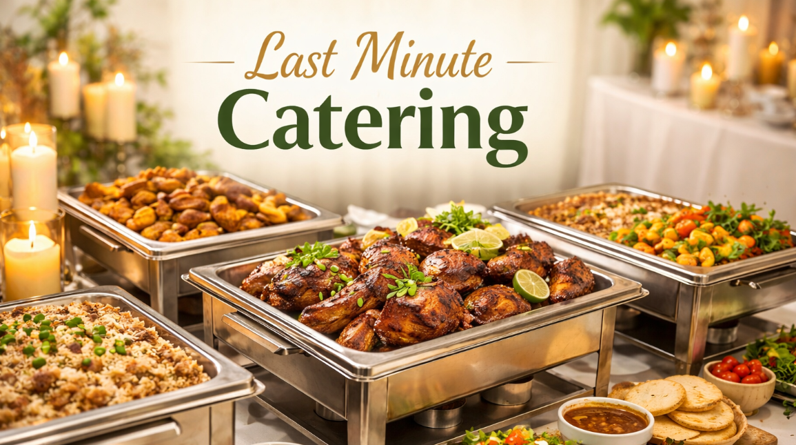 last minute catering