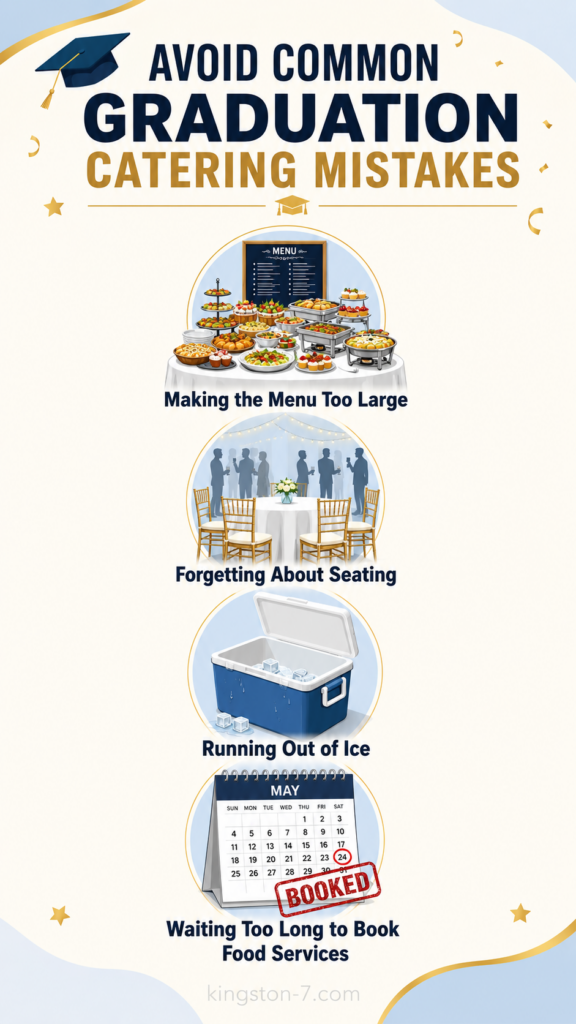 avoid common graduation catering mistakes