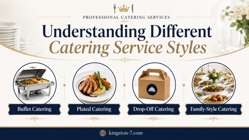different catering service styles