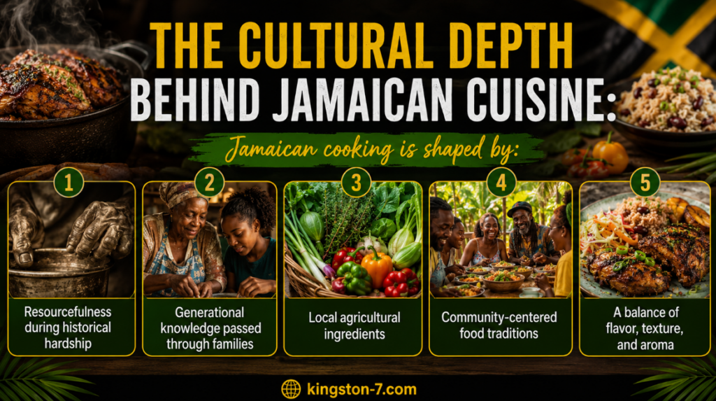 the cultural depth behind Jamaican cuisine