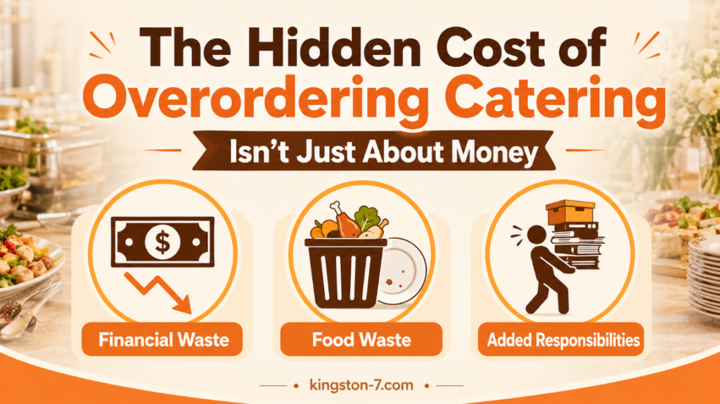 the hidden cost of overordering catering isn't just about money