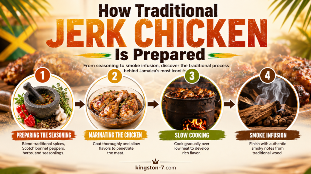 how traditional jerk chicken is prepared
