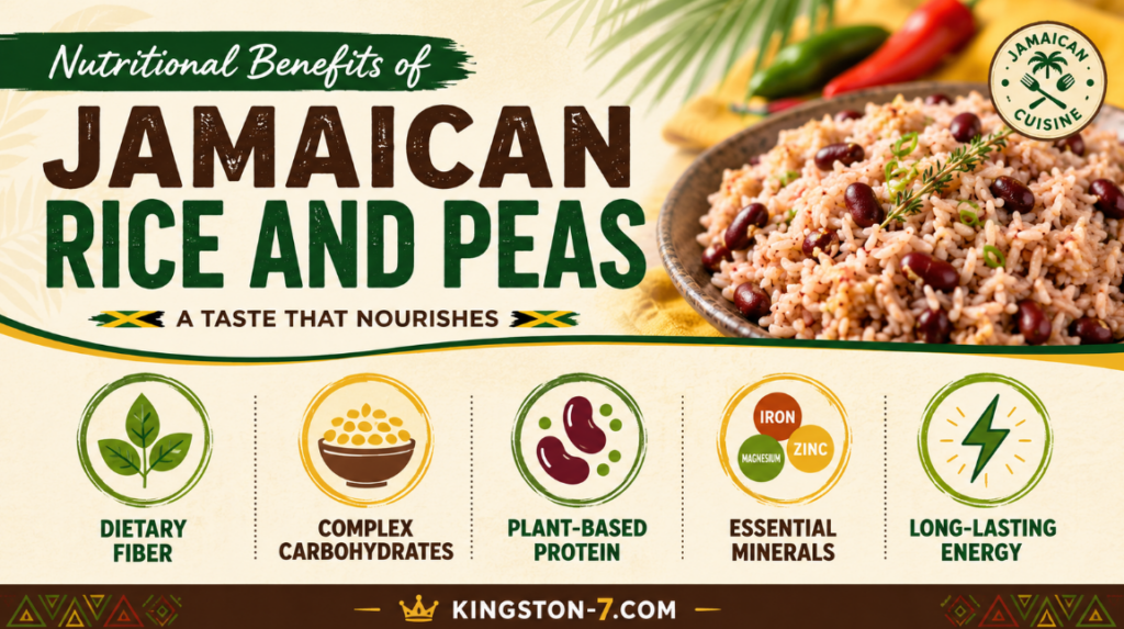 nutritional benefits of Jamaican rice and peas