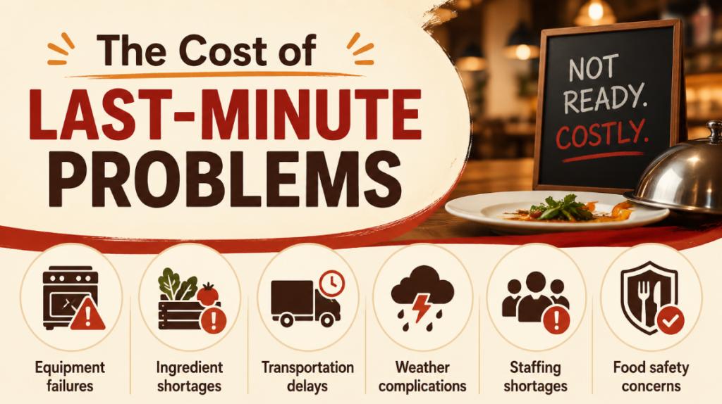 the cost of last-minute problems