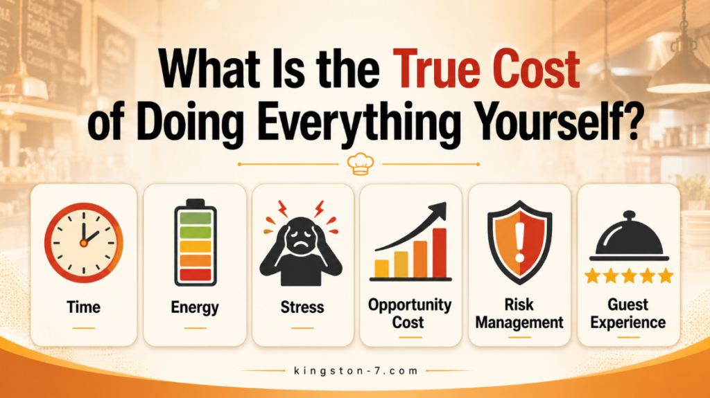 what is the true cost of doing everything yourself